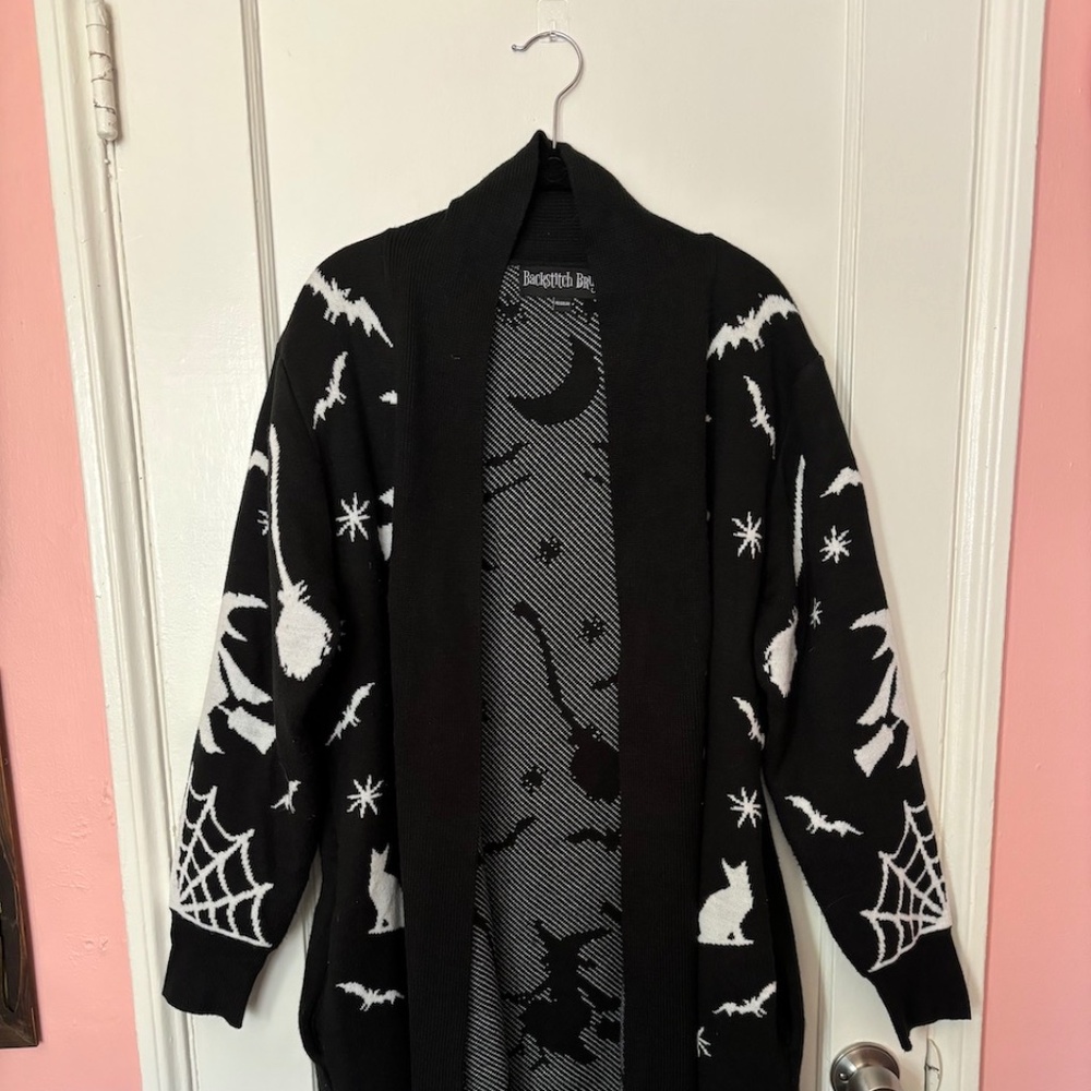 Backstitch Bruja Duster Long Witch Cardigan - Regular Size
